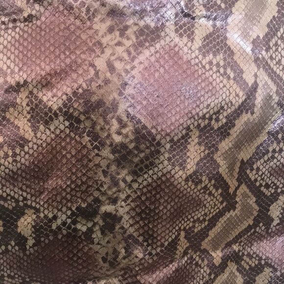 Just Cavalli tote bag  in shimmer snake print - Picture 2 of 4